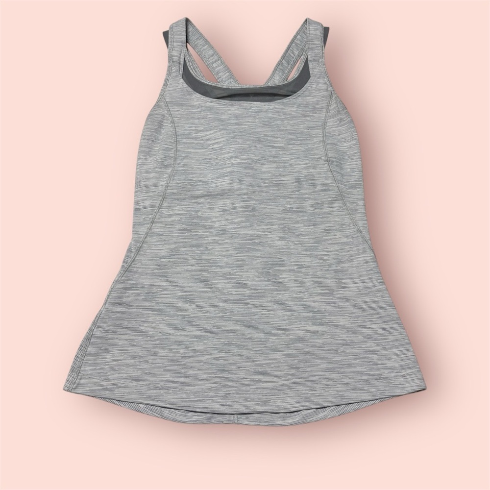 Lululemon Gray Women's Athletic Tank Top Size 6